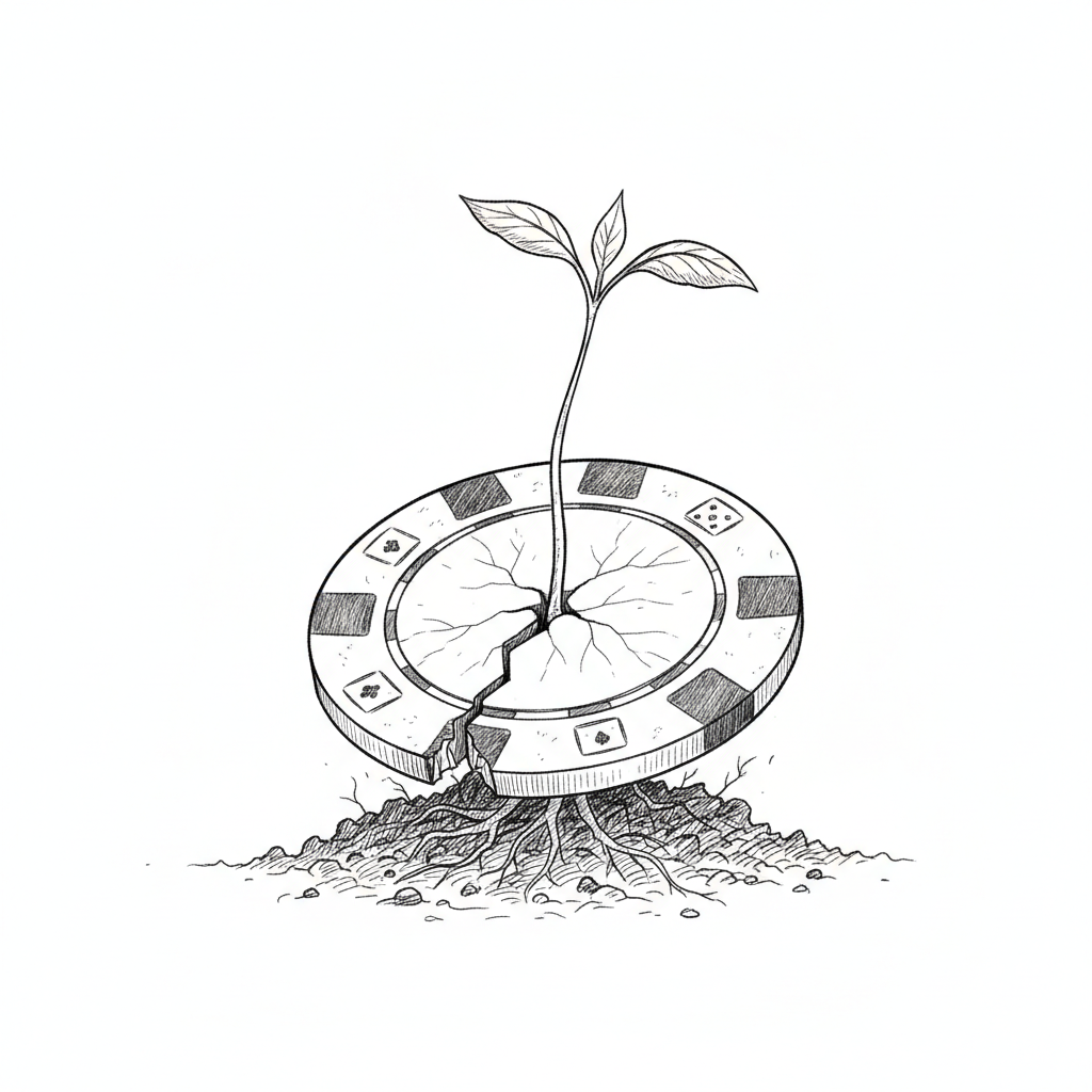 Bluffing and Value Betting, Naturally